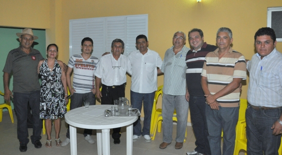 PSD e DEM se reuniram na última sexta na residência de Walter Sampaio