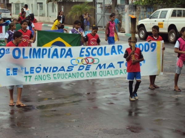 Olimpíadas marcam os setenta e sete anos da Escola Leônidas 