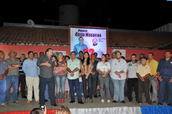 Coligação faz o lançamento oficial da candidatura de Celso Nogueira