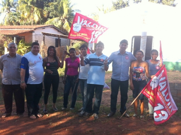 Valdir Ribeiro visitou a localidade e neste domingo vai a Varginha