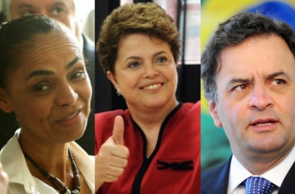 Ibope:Marina abre 10 pontos sobre Aécio e venceria Dilma no 2º turno 