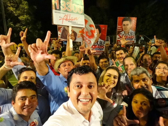 Prof. Allan reafirma compromisso com a comunidade e destaca apoio do partido 