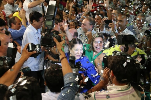 Lançamento contou com a participação de cinco mil pessoas e diversos prefeitos 