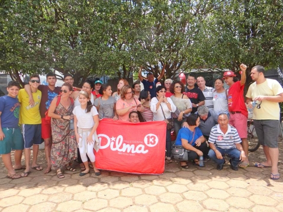 Santo-antoniense liderou Caravana que foi à posse da Presidenta Dilma 