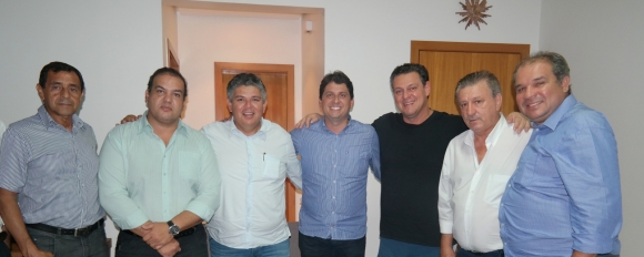 Valdirzinho e vereadores se reúnem com o vice-governador do Estado, Carlos Fávaro