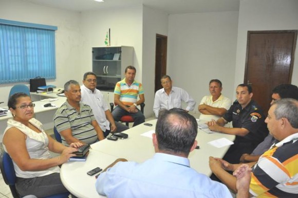 Autoridades planejam a organização do Carnaval em Santo Antônio