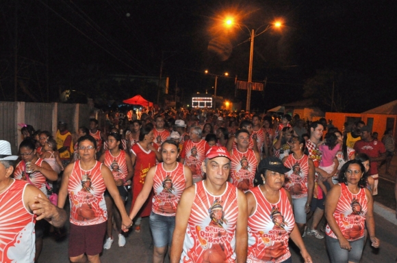 Bloco foi uma das boas atrações do tradicional carnaval de Leveger