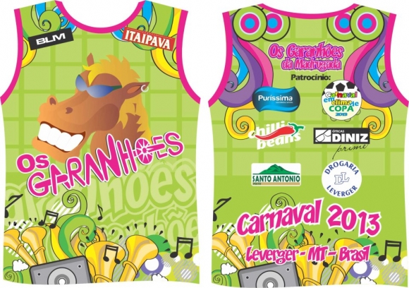 Diretoria dos Garanhões inicia a divulgação do abadá para este Carnaval