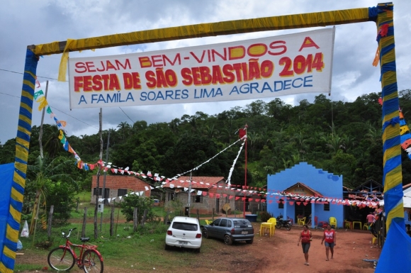 Feijoada encerrou nesta terça (21) os festejos de São Sebastião na comunidade d