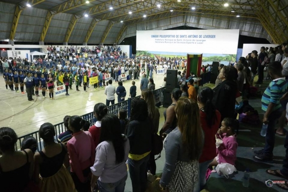 Dois dias competições marcam os Jogos Escolares da Juventude Municipal de Santo Ant??