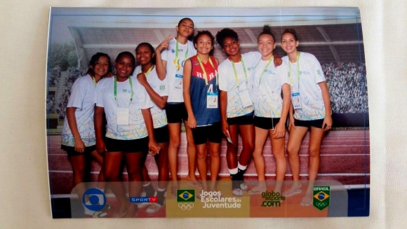 Basquete de Santo Antônio estreia com vitória nos Jogos Escolares em Brasília