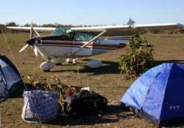 PF prende avião do tráfico em Santo Antônio
