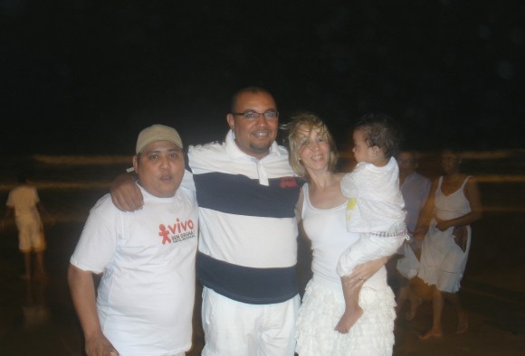 Locutor famoso passa reveillon a poucos Km da Costa africana