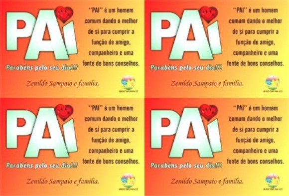 FELIZ DIA DOS PAIS!!!