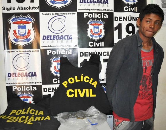 Polícia Civil encontra arma e suspeito revela autoria do crime