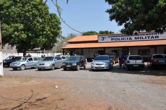 Vídeo mostra a chegada dos presos em ação da PM no sábado