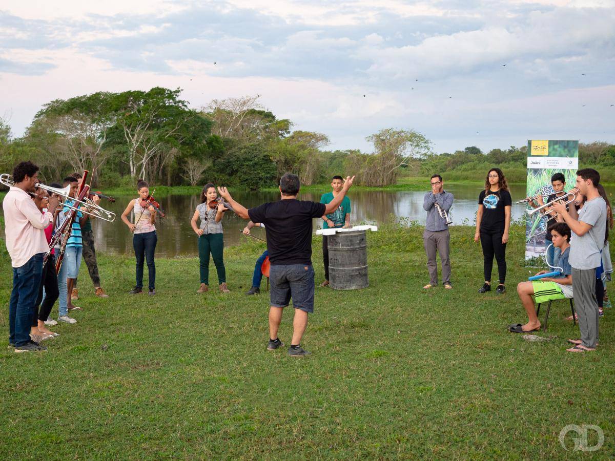 Sons do Pantanal inspiram composição inédita da Orquestra Ciranda Mundo