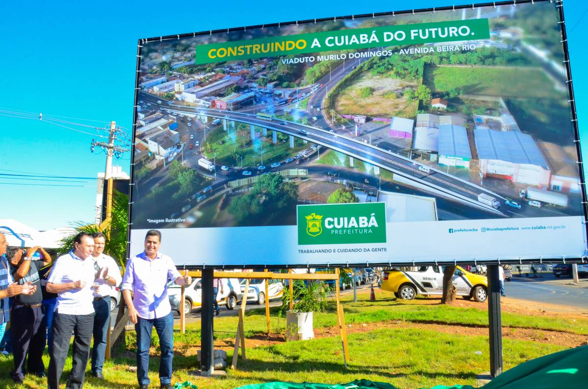 Prefeito assina ordem de serviço para construção de viaduto que beneficia 145 mil pessoas