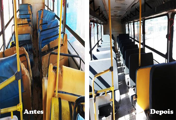 Após passar por reforma: ônibus escolar será entregue à comunidade 