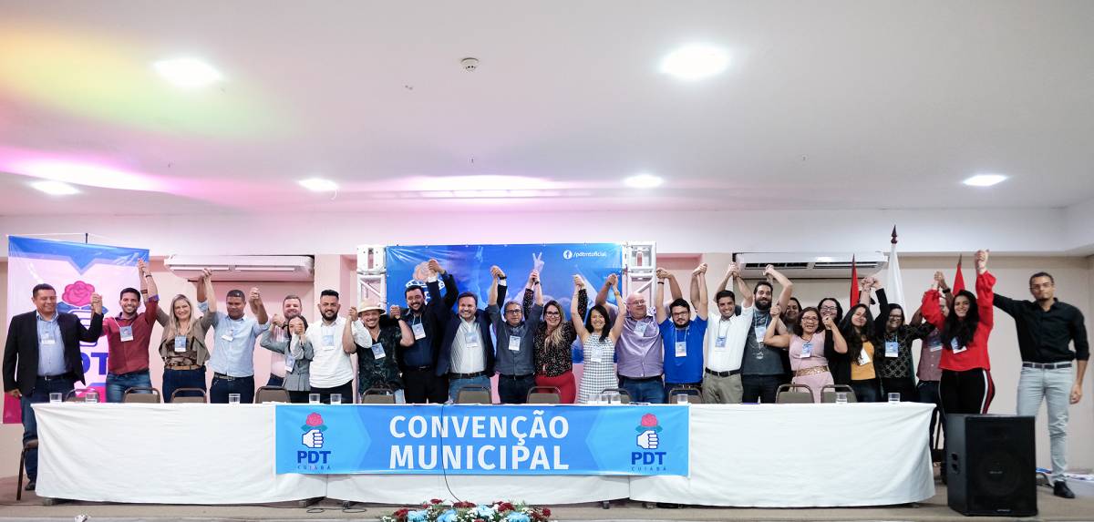Por unanimidade, Maestro Fabrício é eleito presidente do PDT de Cuiabá