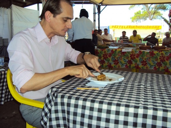 Wilson Santos, bom de garfo!