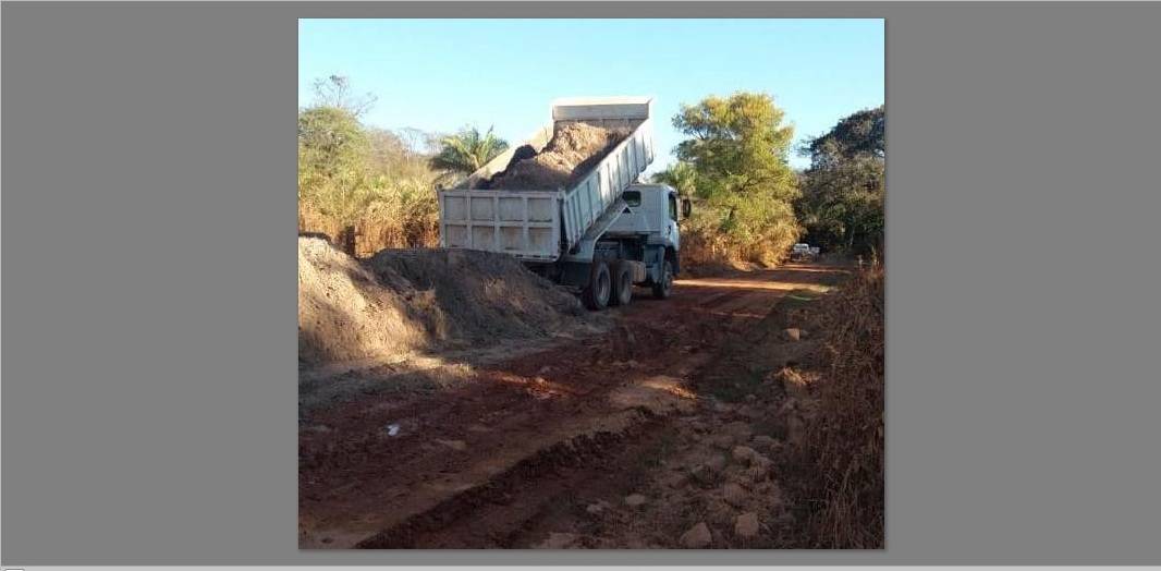 Prefeitura recupera 7km de estrada que  vai beneficiar comunidades de Estirão Cumprido e Porto Brandão 