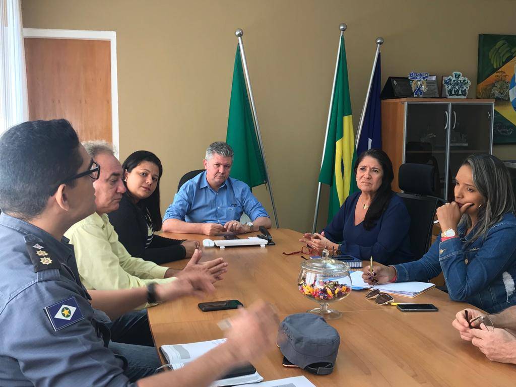 Prefeita fecha parceria com o Governo e garante a segurança do 34° Festival de Inverno