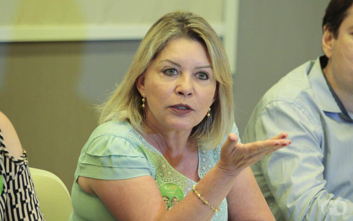 Em reunião na cidade no final de semana, senadora 