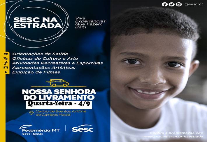 Cidade receberá mais uma edição do projeto 