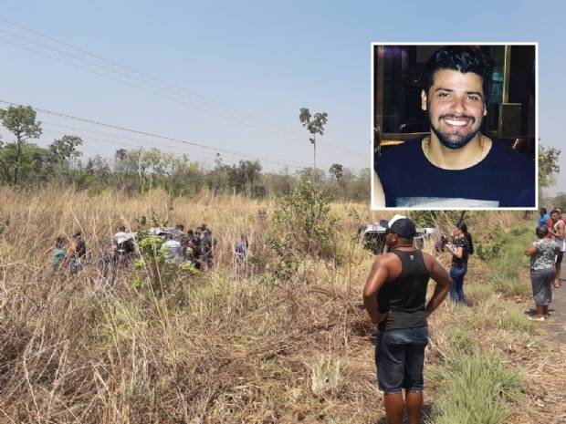 Dentista morre em acidente provocado por bandidos em fuga na região de Mata Cavalo