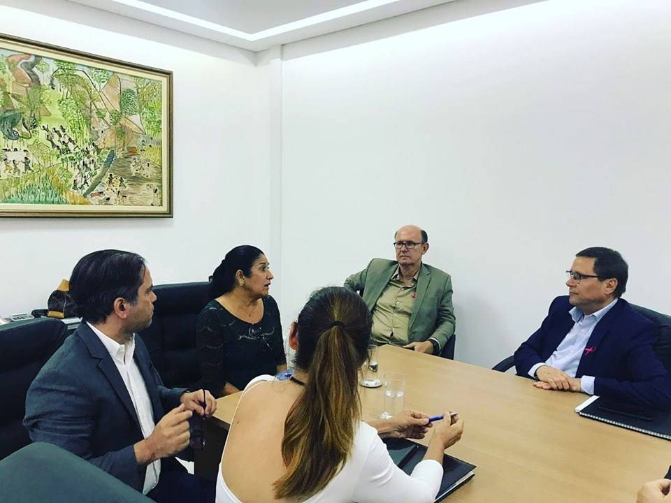 Em reunião com deputados e chefe da Casa Civil, prefeita cobra  uma posição sobre a entrega da balsa à comunidade de João Carro
