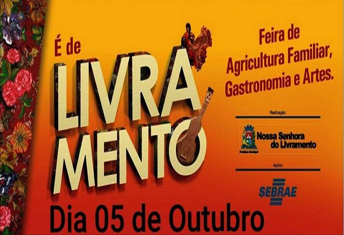É de Livramento: Feira deverá movimentar município papa-banana neste sábado