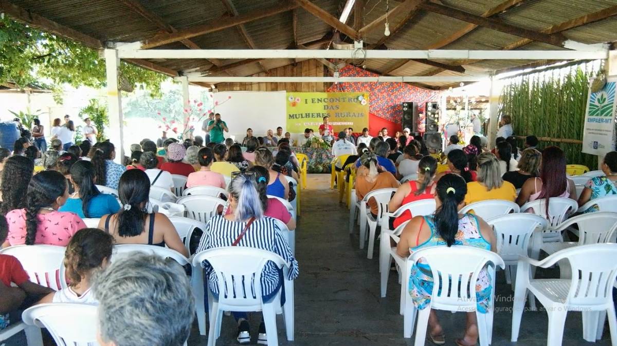 1º Encontro das Mulheres Produtoras Rurais de Agrovila das Palmeiras teve mais de 200 participantes