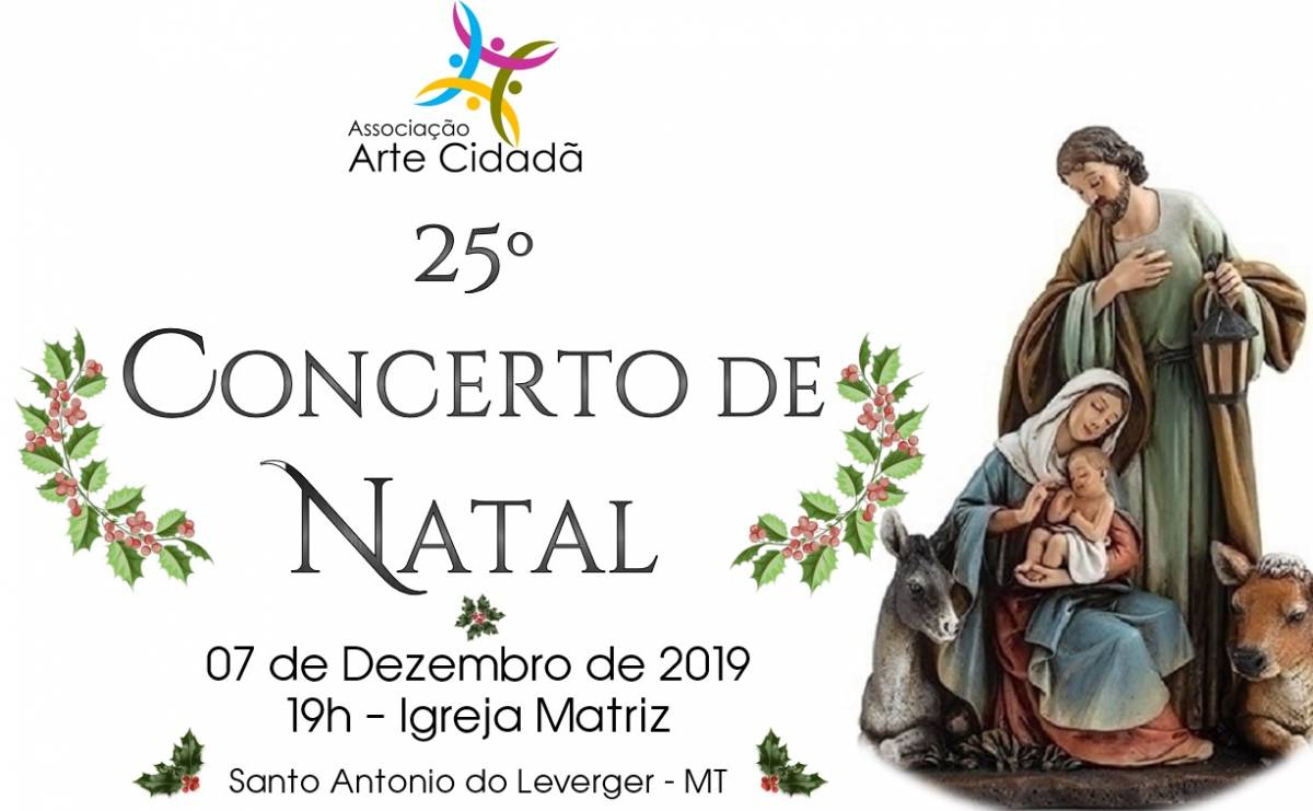 Arte Cidadã apresenta Concerto de Natal neste sábado (07)