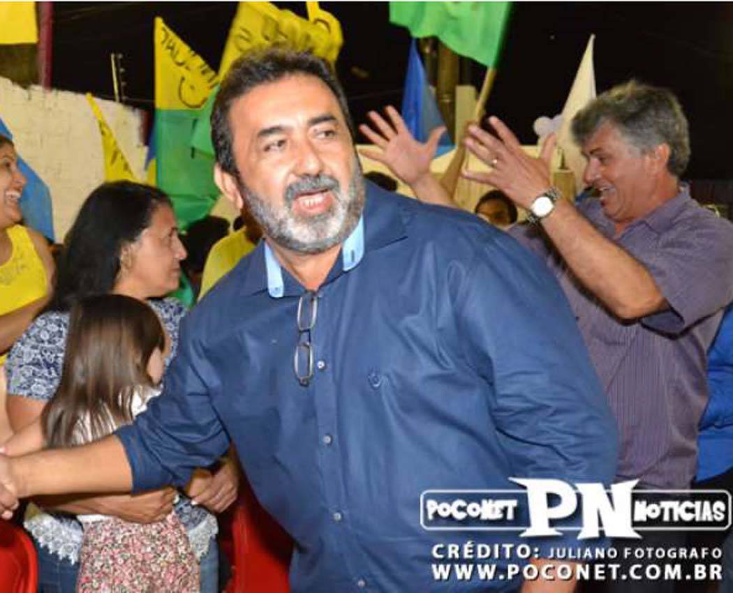 Prefeito, Tatá Amaral mira a reeleição e reúne representantes de 9 partidos em Poconé