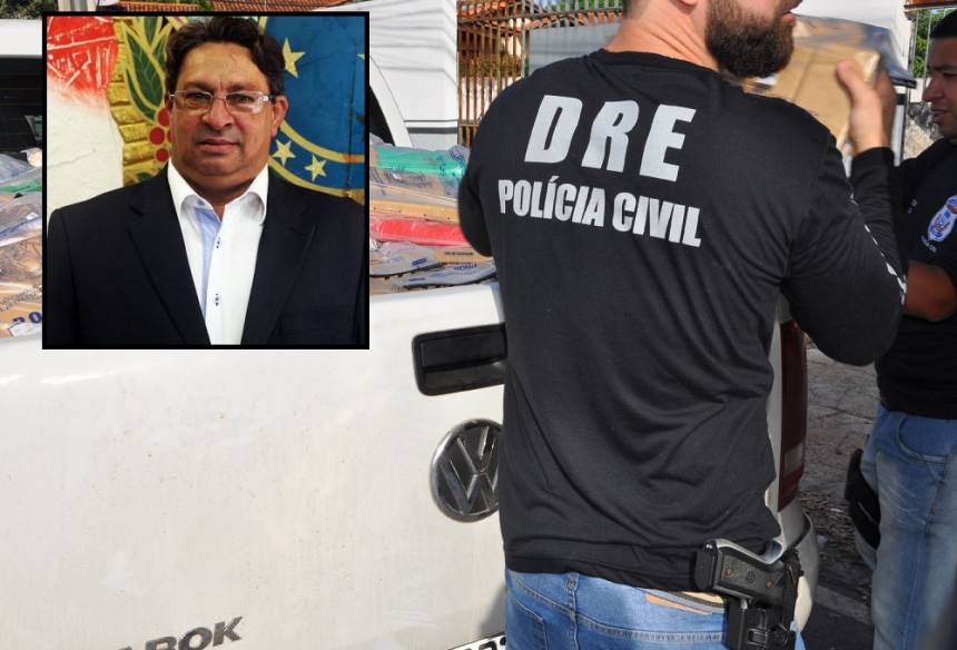 Vereador Calixto é preso em operação suspeito de orientar traficantes em compra e venda de drogas 