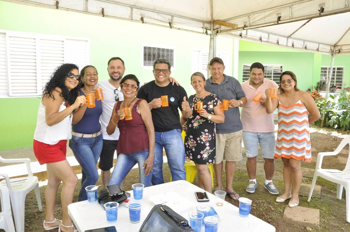 Confraternização de fim de ano reúne servidores, colaboradores, vereadores e o prefeito de Leverger