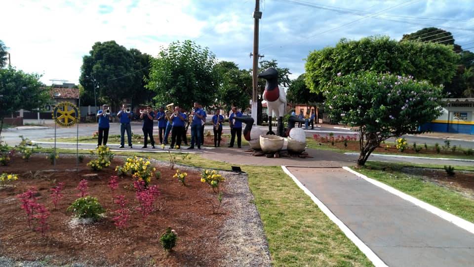 Entrega da Reforma e Paisagismo da Praça do Rotary na entrada da cidade marca inaugurações em Poconé