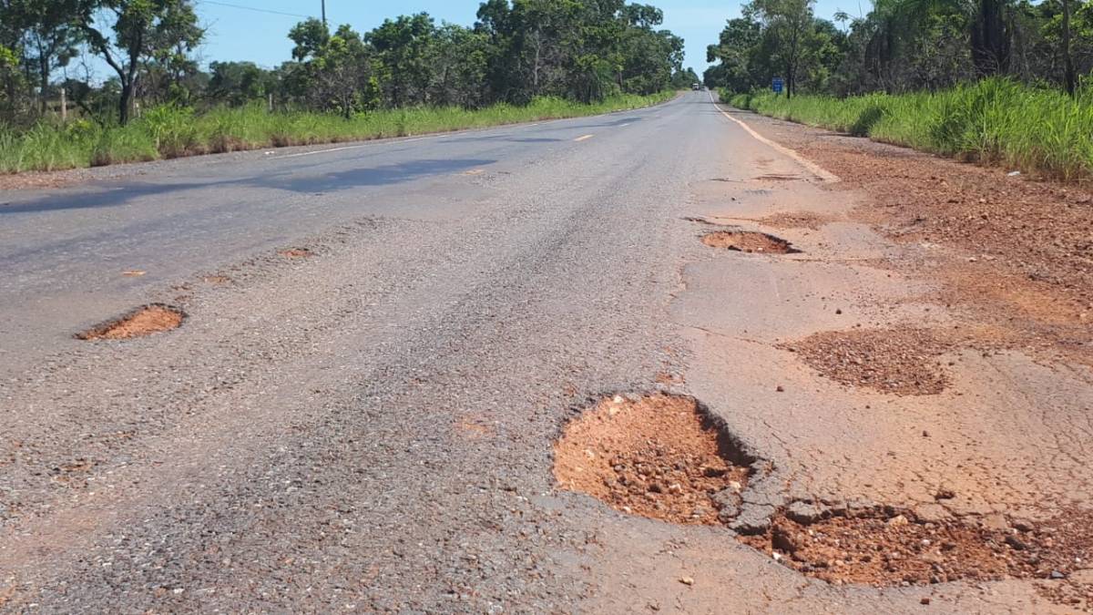 Rodovias em péssimo estado prejudicam o turismo em MT