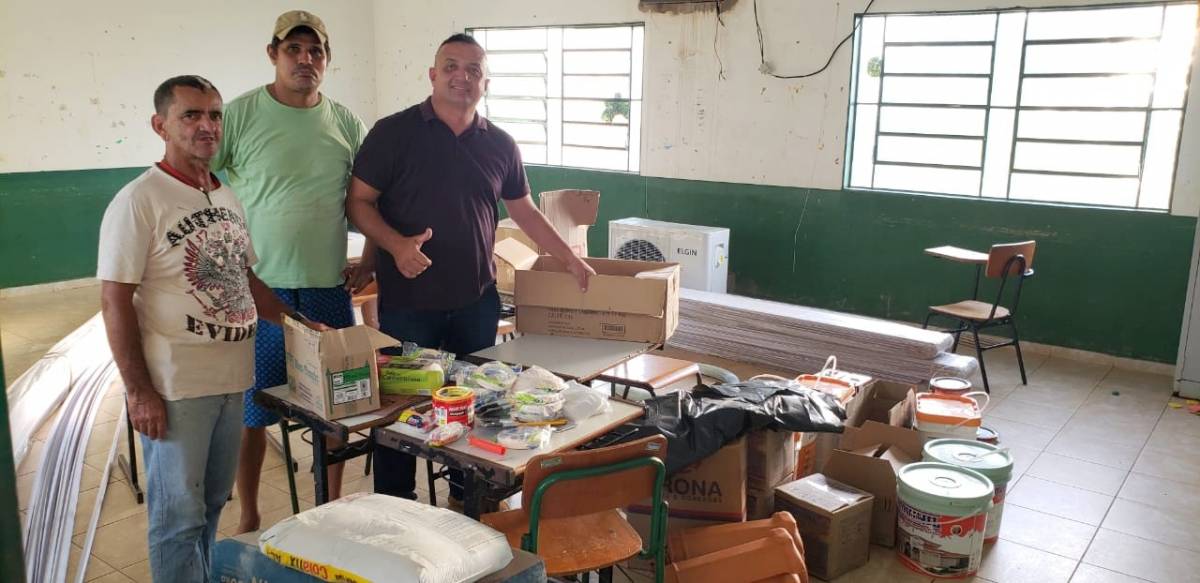 Secretário de Educação trabalha para atender as necessidades dos alunos e dos profissionais em Leverger