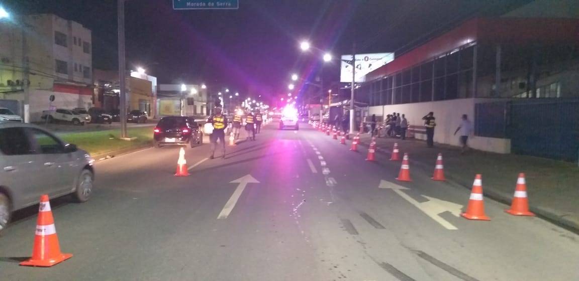Acompanhe como foi a 4ª edição da operação Lei Seca realizada em Cuiabá