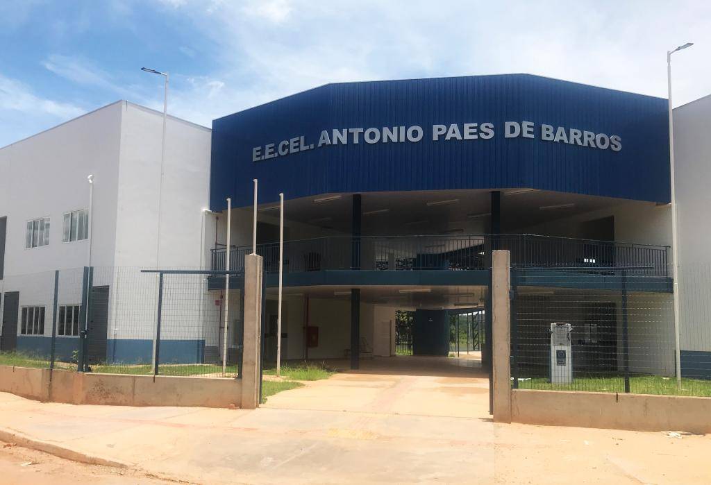 Governo entrega escola nova em Barão de Melgaço nesta quarta-feira (11)