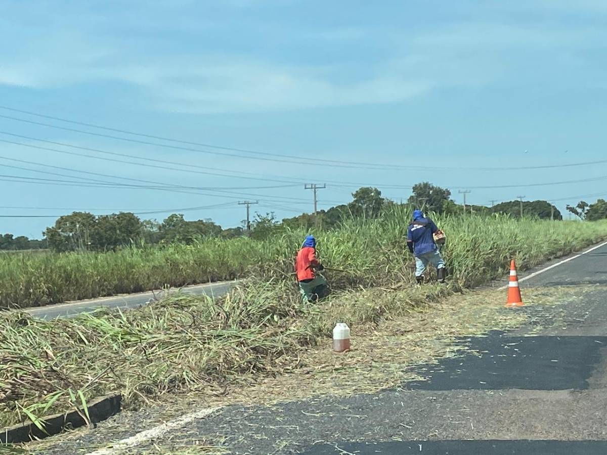 Governo realiza a conservação corretiva das rodovias da Baixada Cuiabana