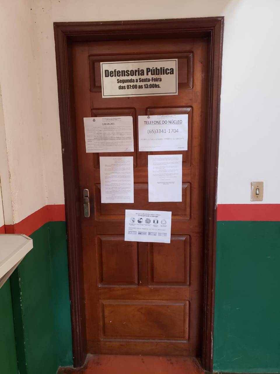Com temor do coronavírus, Defensoria de Santo Antônio suspende atendimento por 15 dias