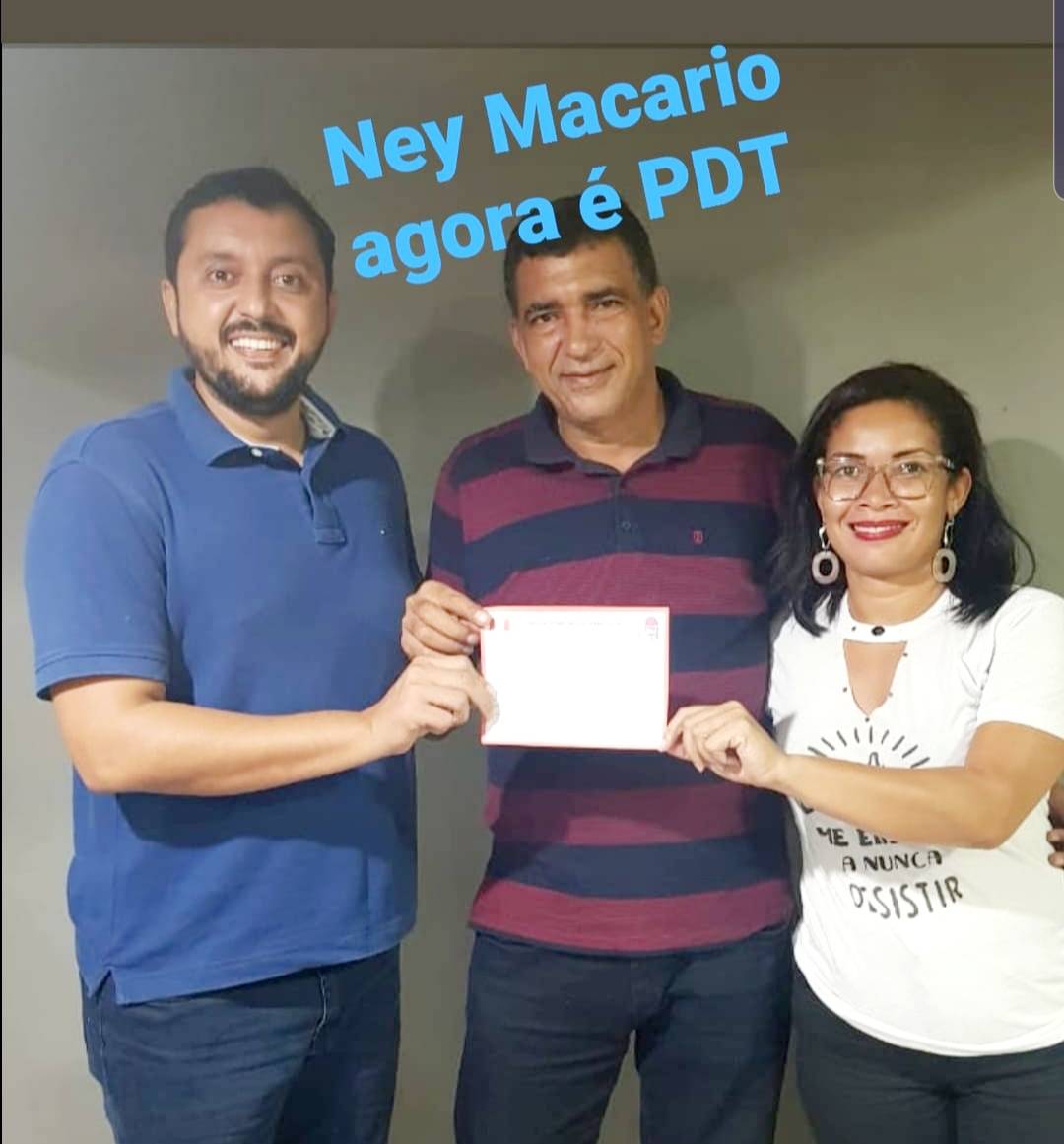 PDT de Leverger cria musculatura com filiação de Ney Macário 