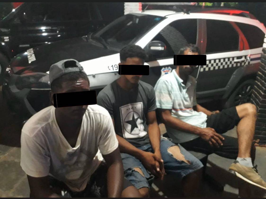 Três homens são detidos em Leverger suspeitos de receptação de  motores de popa
