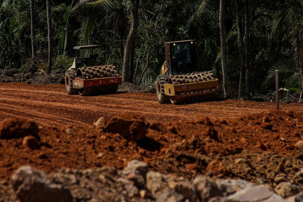 Obras de nova rota entre Mimoso e Rondonópolis continuam em andamento