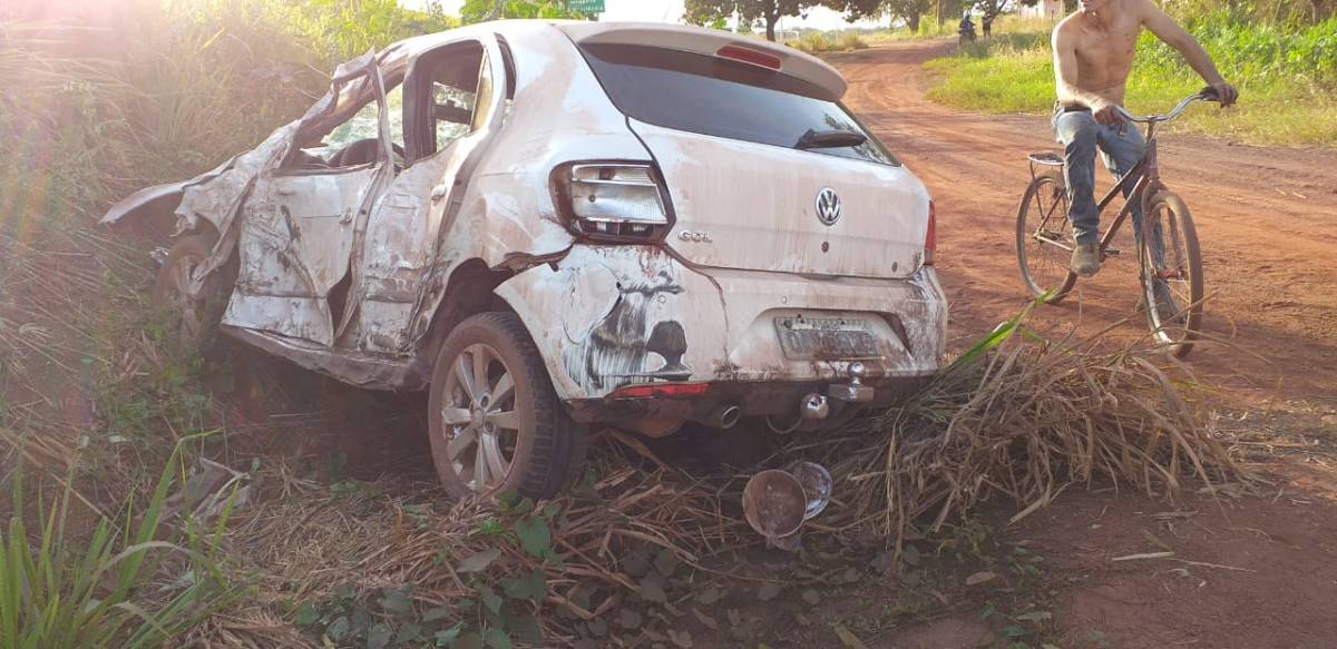 Ex-prefeito de Jangada sofre acidente na BR 163/364 