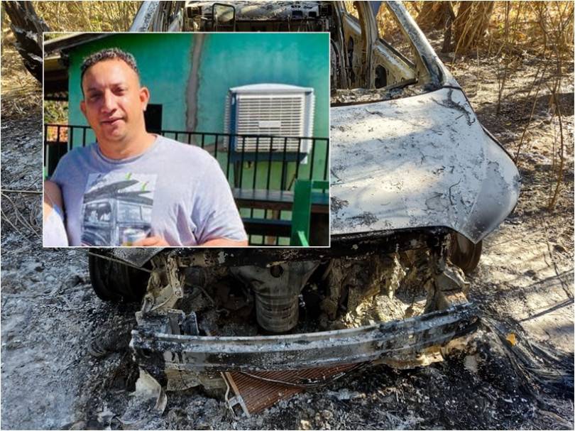 Homem desaparece após abordagem da Rotam e carro é encontrado carbonizado em Leverger