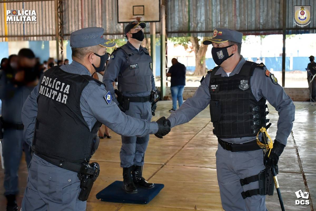 Novo comandante da 3ª CIPM de Santo Antônio de Leverger assume e começa a percorrer comunidades